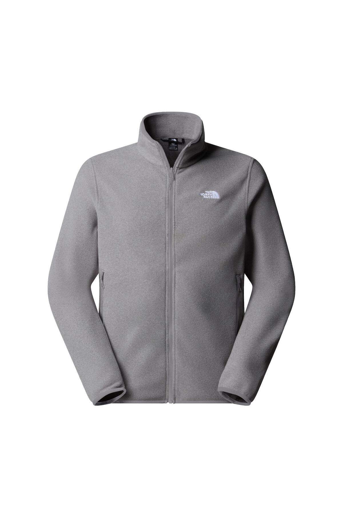 نورث فیس F0A8D0RCQI1-R M Glacıer Fleece کت مردانه کت خاکستری