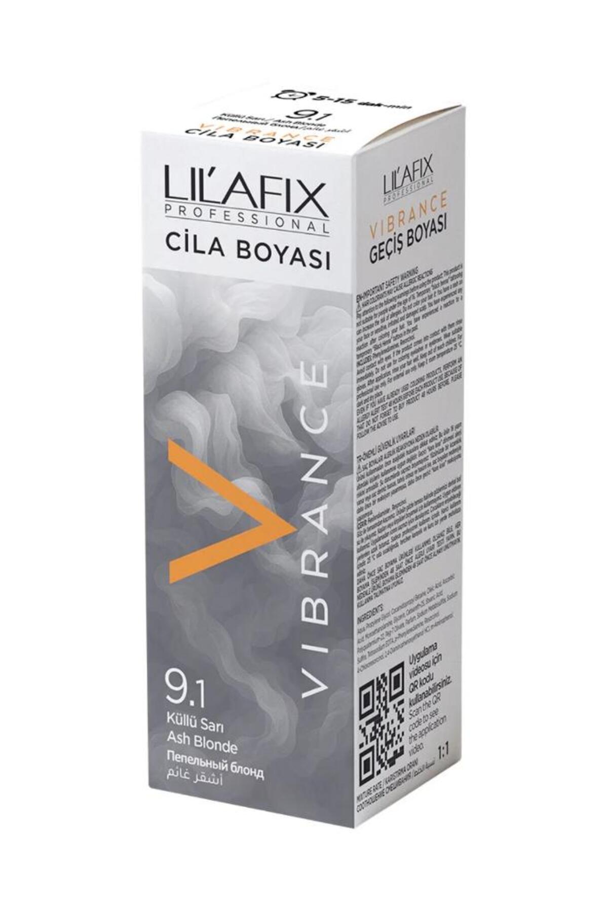 Lilafix Vibrance Cila Boyası 9.1 Küllü Sarı 100 ml — LILAFIX-33