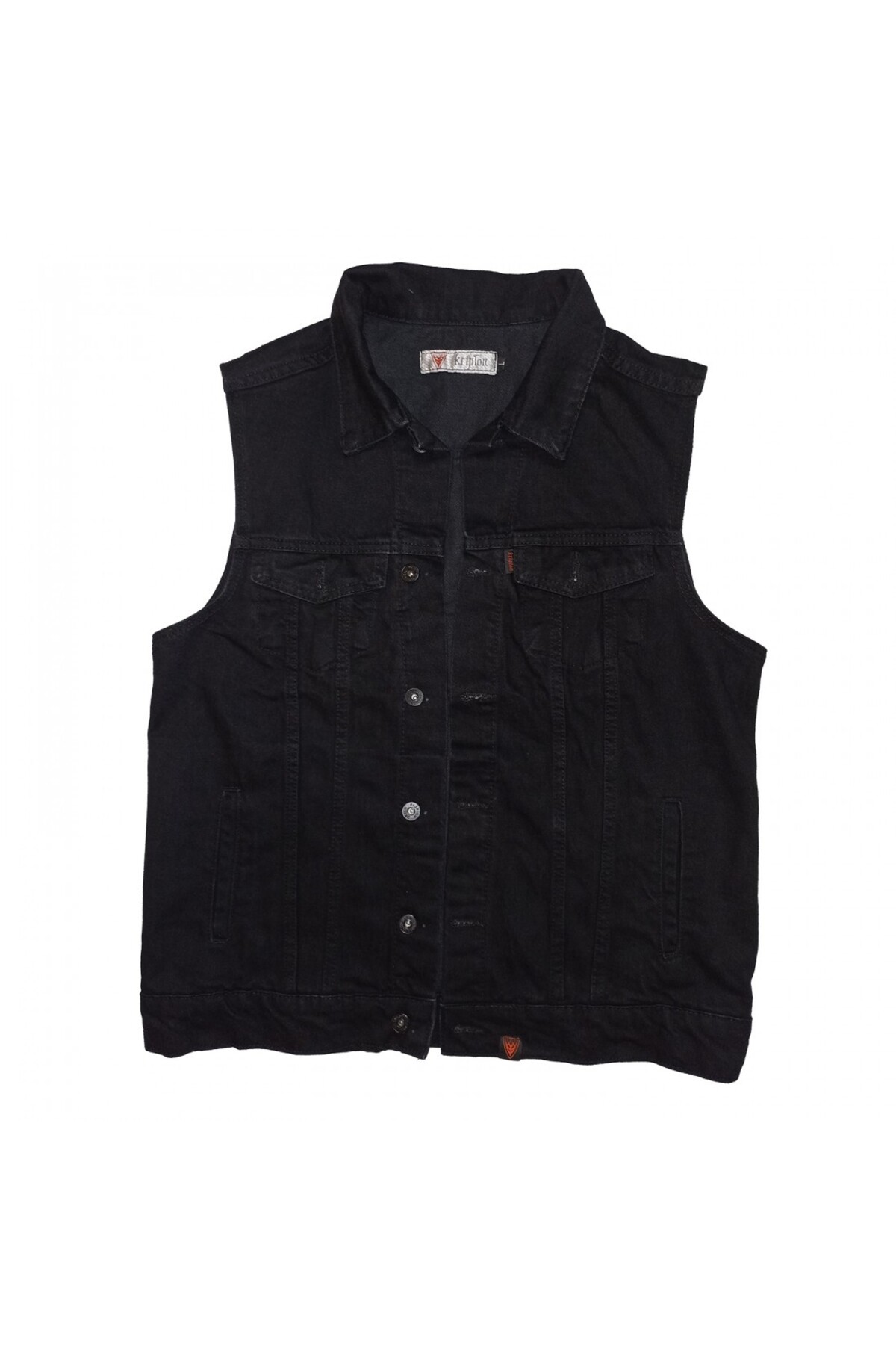 Romee Design Vintage Siyah Kot Yelek görsel 3