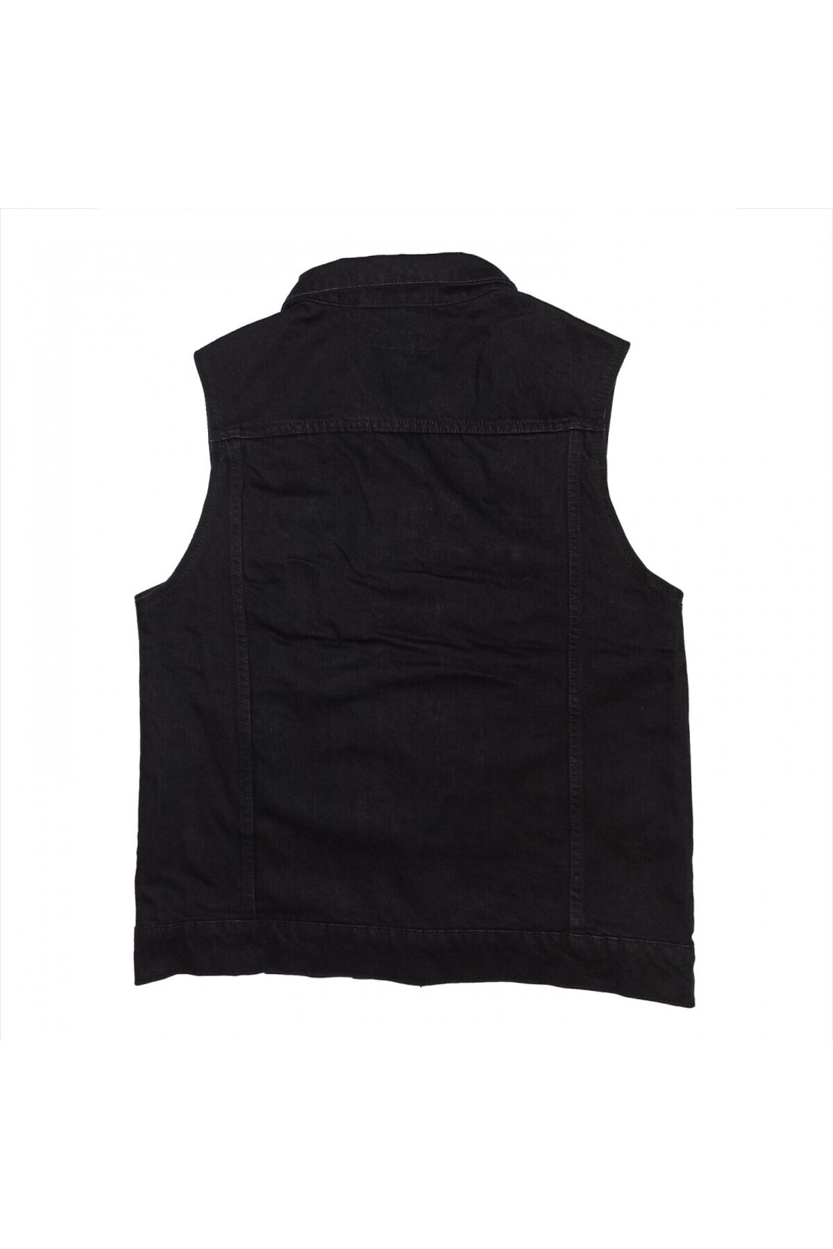 Romee Design Vintage Siyah Kot Yelek görsel 5