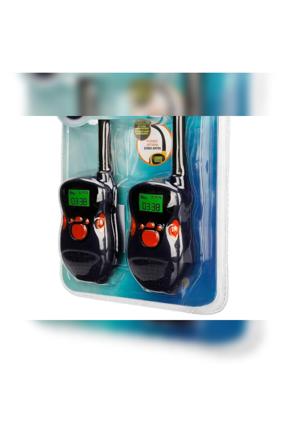 abnturk Ambalaj Boyutu 27.5*20cm Oyuncak Telsiz Çocuklar İçin Harika Oyuncak Pilli Çalışır Yerli Üretim fotoğrafı 3 (önizleme)