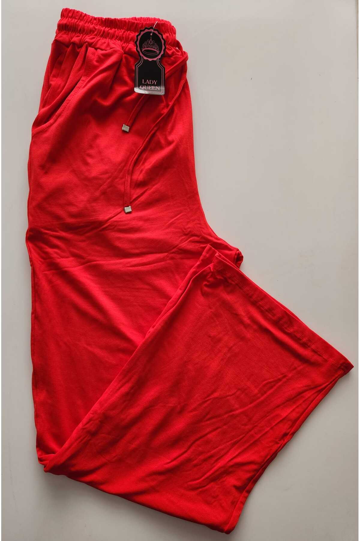 Lady Queen Cepli Likralı Ring Viskon Pİjama Altı 3014