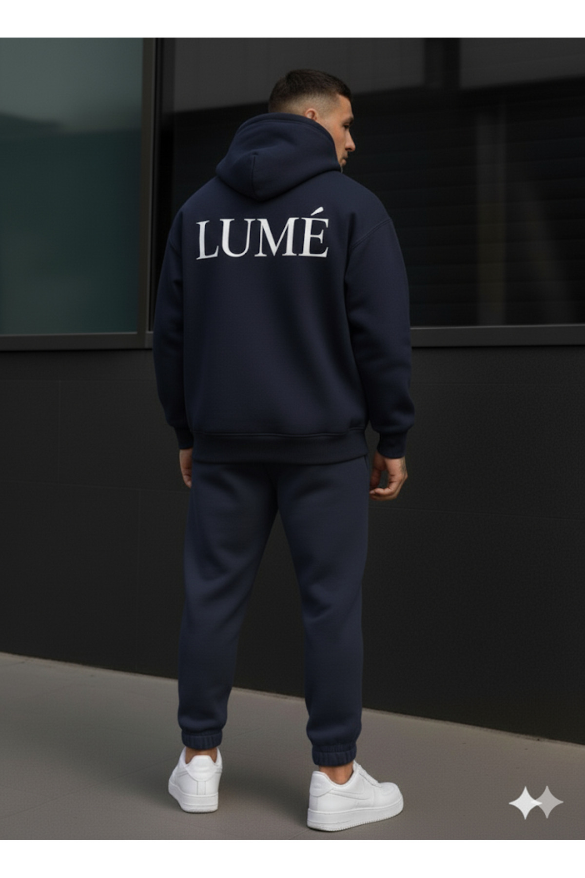 AFROGİYİM Унісекс-комплект спортивного одягу з принтом Lume