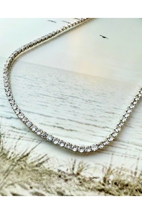 Pukka Collectionn Dönmeyen Kavisli Su Yolu Kolye