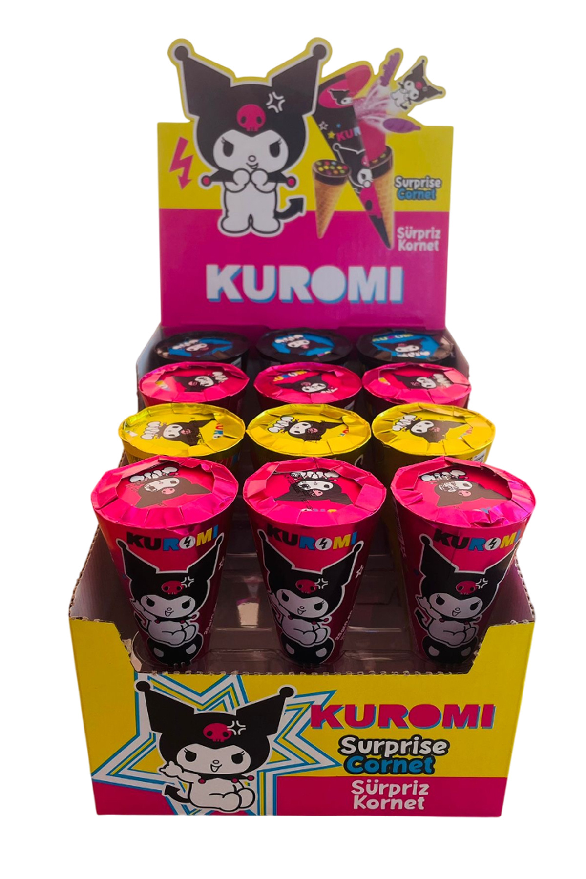 şekeyci Kuromi Süpriz Oyuncak Kornet 12 Li - Fiyatı, Yorumları