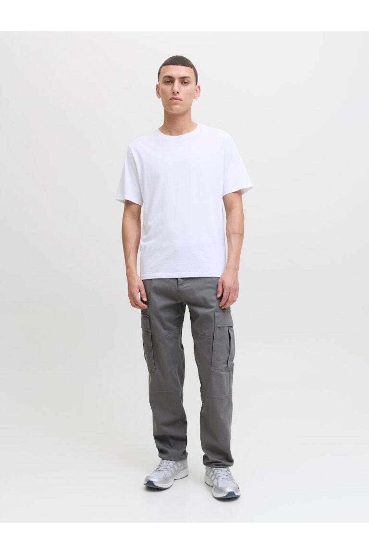 شلوار مردانه راسته کمربند دار | جک اند جونز Jack & Jones TYCD66AD904FA27B16B31D900 - تصویر 5