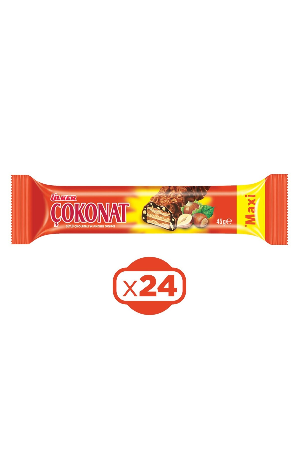 Ülker Çokonat Maxi 45 gr x 24 Adet