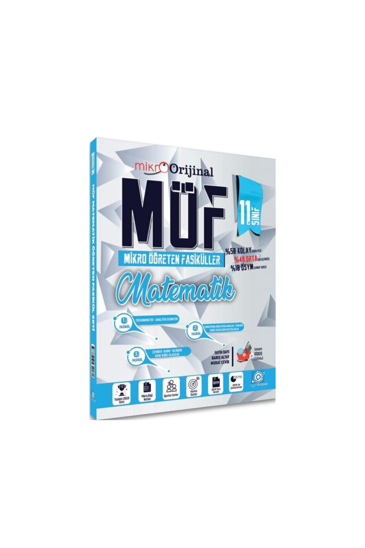 Orijinal Yayınları Orijinal Mikro 11. Sınıf Matematik MÖF Mikro