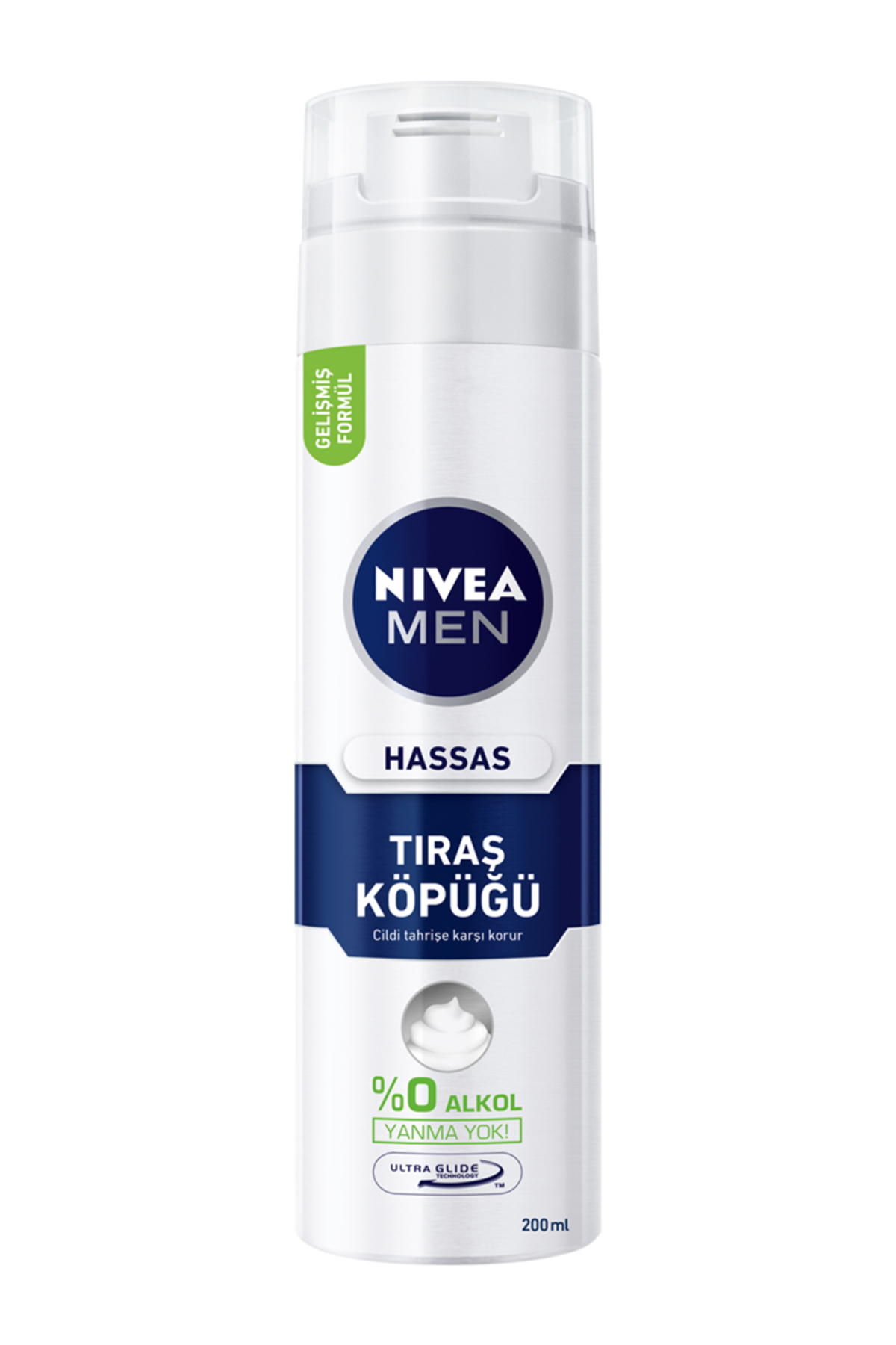 Men Tıraş Köpüğü Hassas 200 ml (5 ADET) — ÖZDİLEK-1.VRS-19264 — تصویر 2 از 2