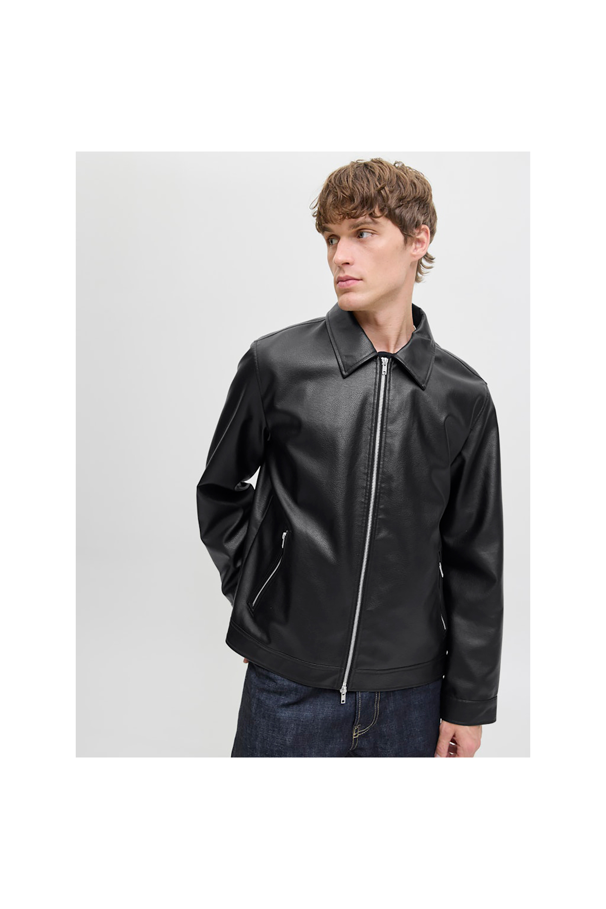 ژاکت اسپورت مردانه راسته آستین بلند | جک اند جونز Jack & Jones 12278839-B - تصویر 4
