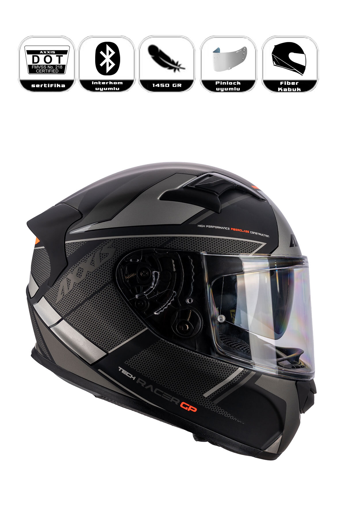 Axxis Gp Racer Sv Fiber Kapalı Kask - Fiyatı, Yorumları