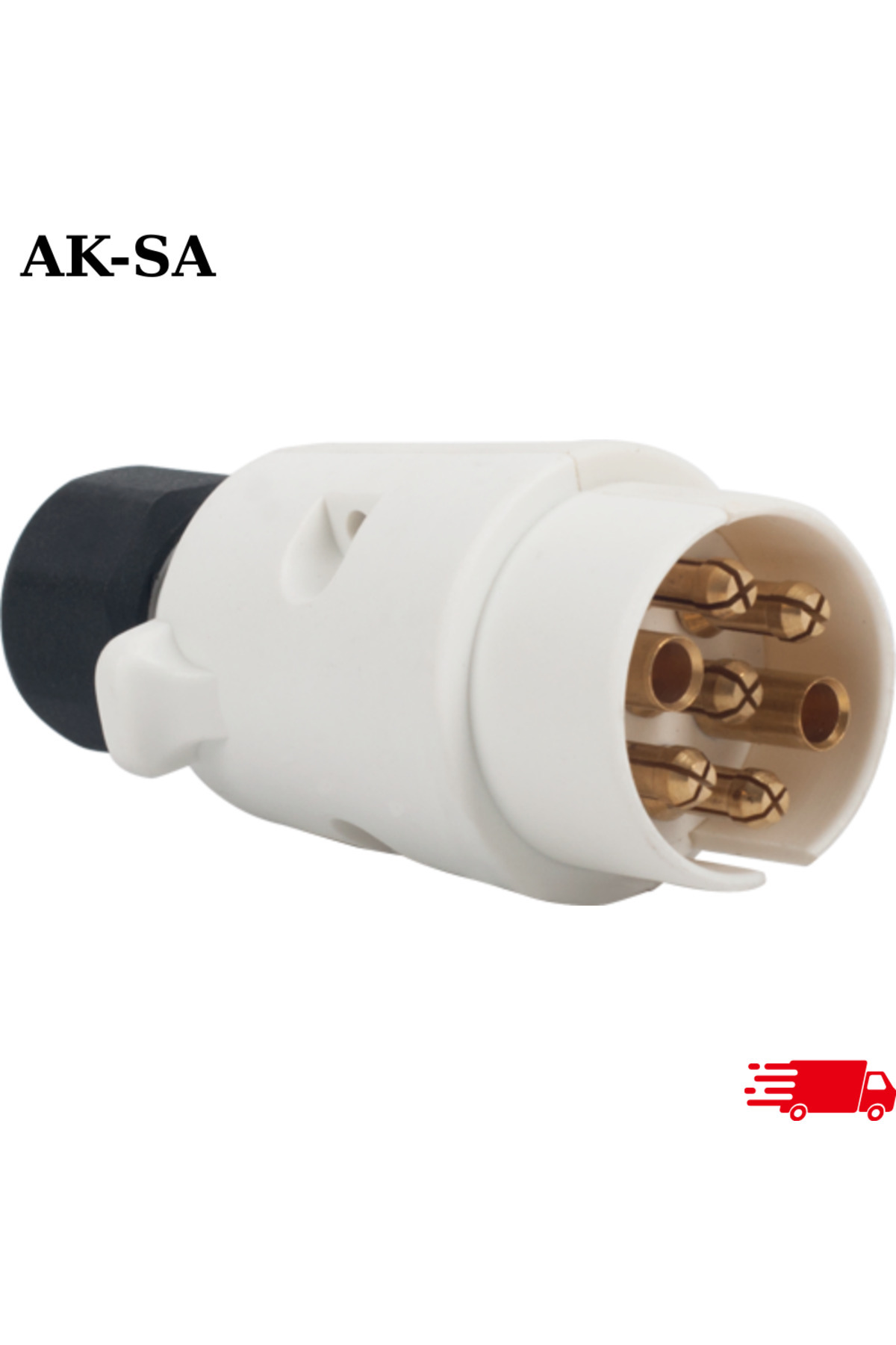 AK-SA GROUP 7'Lİ S TİPİ PLASTİK TRAKTÖR RÖMORK FİŞİ (VİDALI)