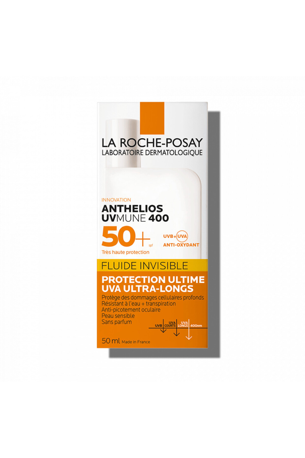 La Roche Posay Fluid Invizibil La Roche-Posay Anthelios UV-MUNE, SPF 50+, 50 ml