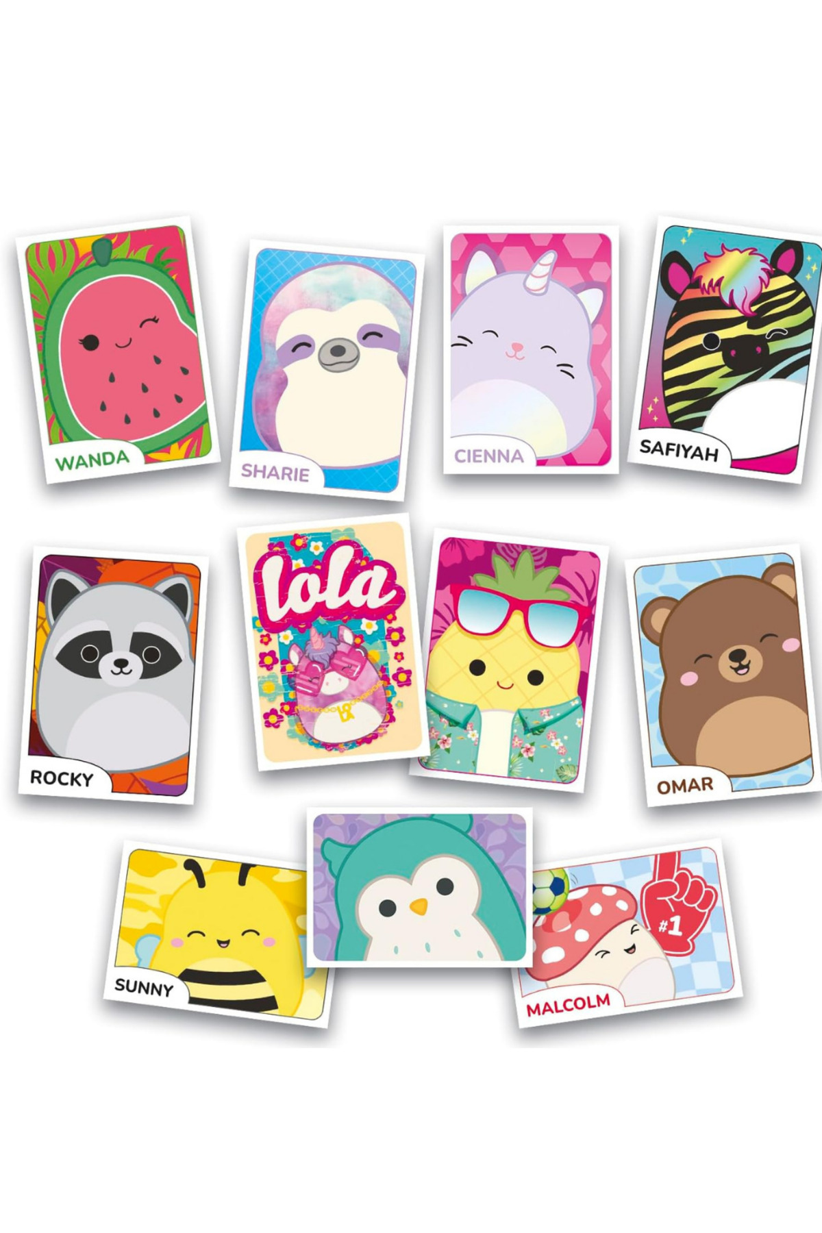 Next Plus Lisanslı Panini Squishmallows Sticker Collection Album+15 Paket (75 Çıkartma) fotoğrafı 7 (önizleme)