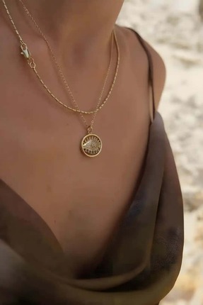 Twenty Eight Nazar Luxe Çelik Kolye