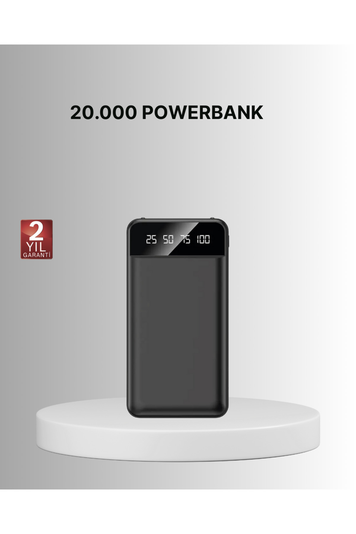 FREEDOM STOREE Taşınabilir 20.000 Mah Hızlı Şarj Powerbank 4 Çıkışlı