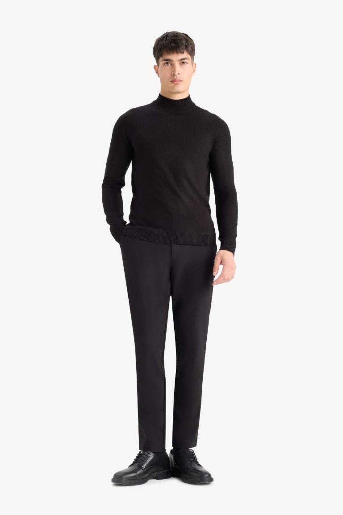 دفاکتو ژاکت مردانه R1127AZ/BK27 مشکی