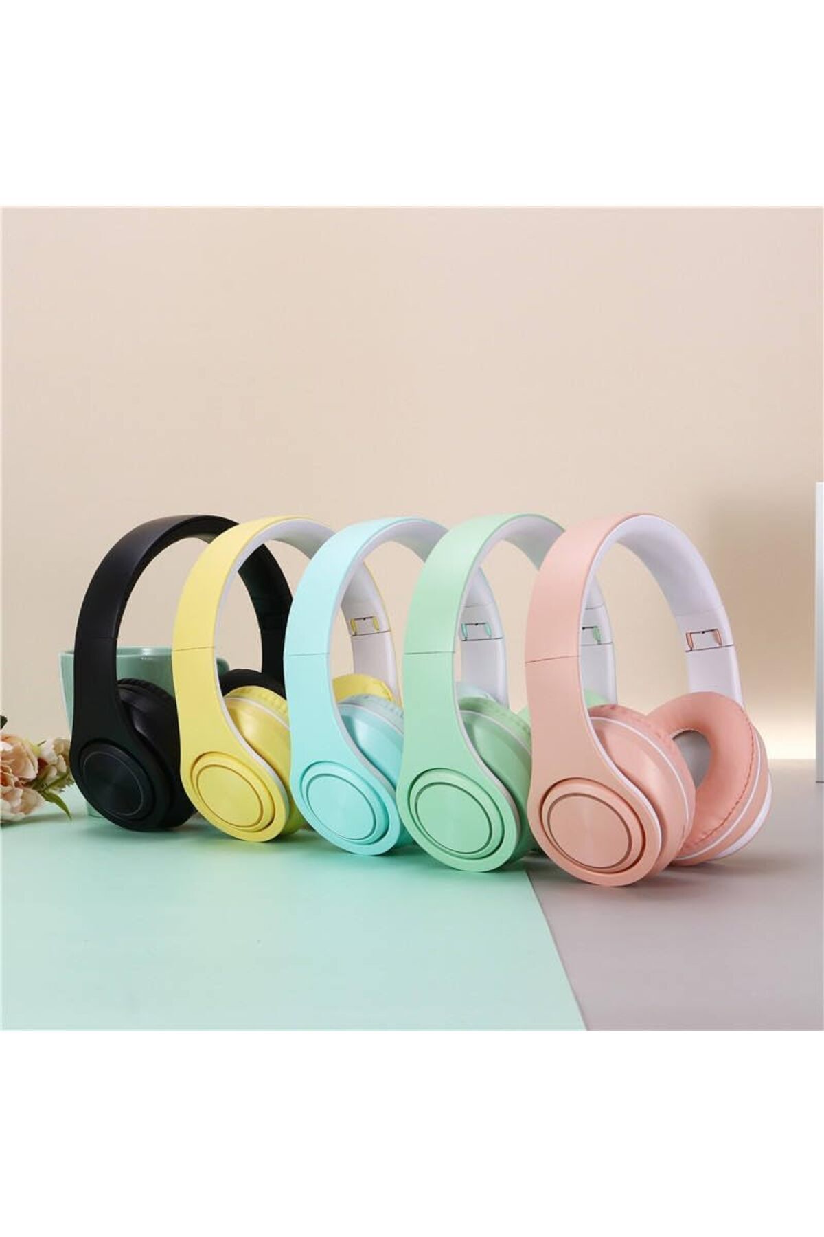 سماعات الرأس BLACK P39: سماعات رأس لاسلكية فاخرة ف...