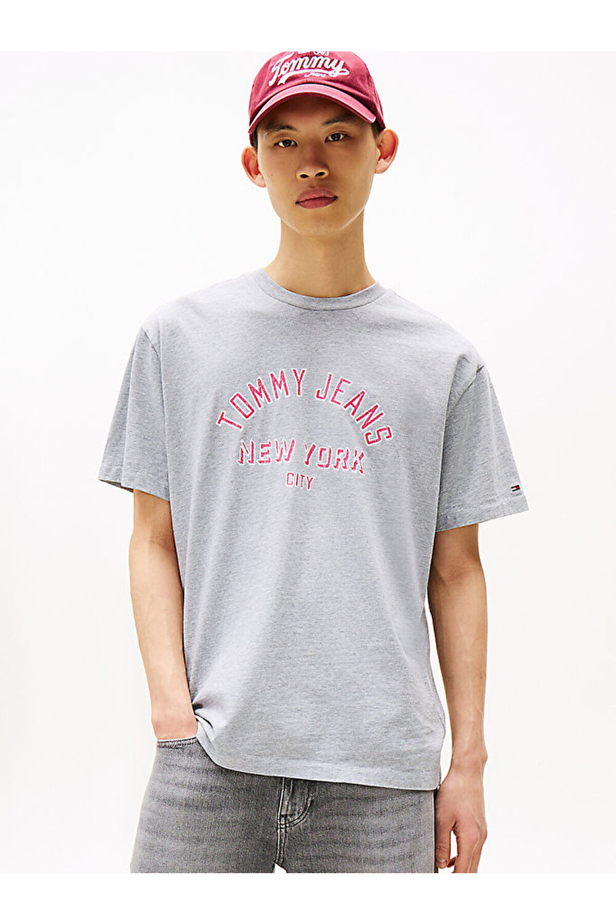 تامی هیلفیگر تی شرت مردانه طرح tjm کد 1001