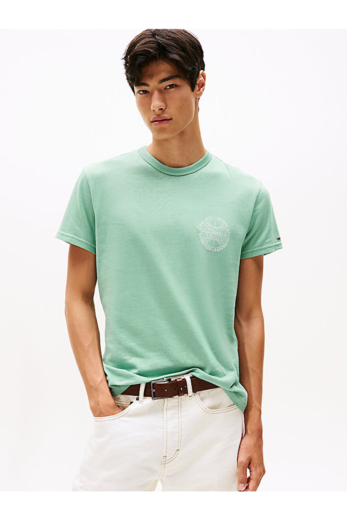 تامی هیلفیگر تی شرت مردانه طرح tjm کد 1001