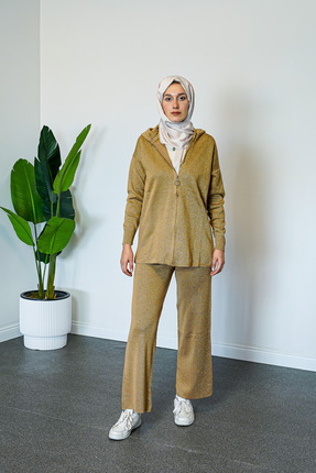 Shenay Kapüşonlu İkili Takım Rahat Kalıp 4 Mevsim Kullanım Serenity