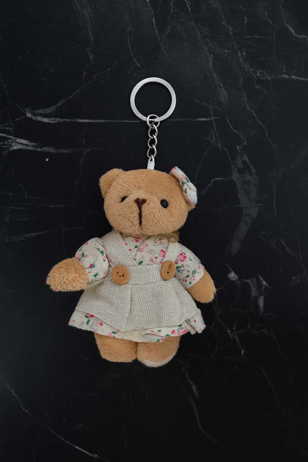 KAYLANIN DÜNYASI Peluş Ayıcık Anahtarlık Çanta Süsü – Sevimli Hediyelik, Doğum Günü Hediyesi, Yılbaşı Hediyesi fotoğrafı 3 (önizleme)