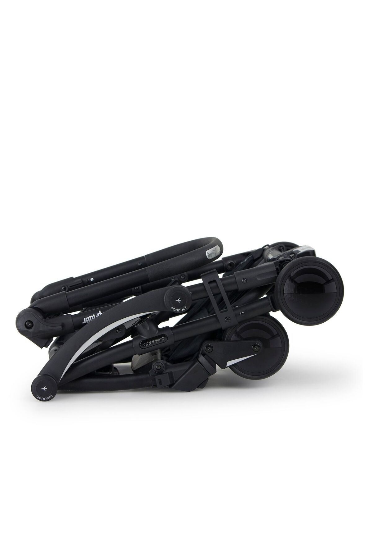 Bumprider Connect³ İkiz Bebek Arabası Black - Olive & Yan