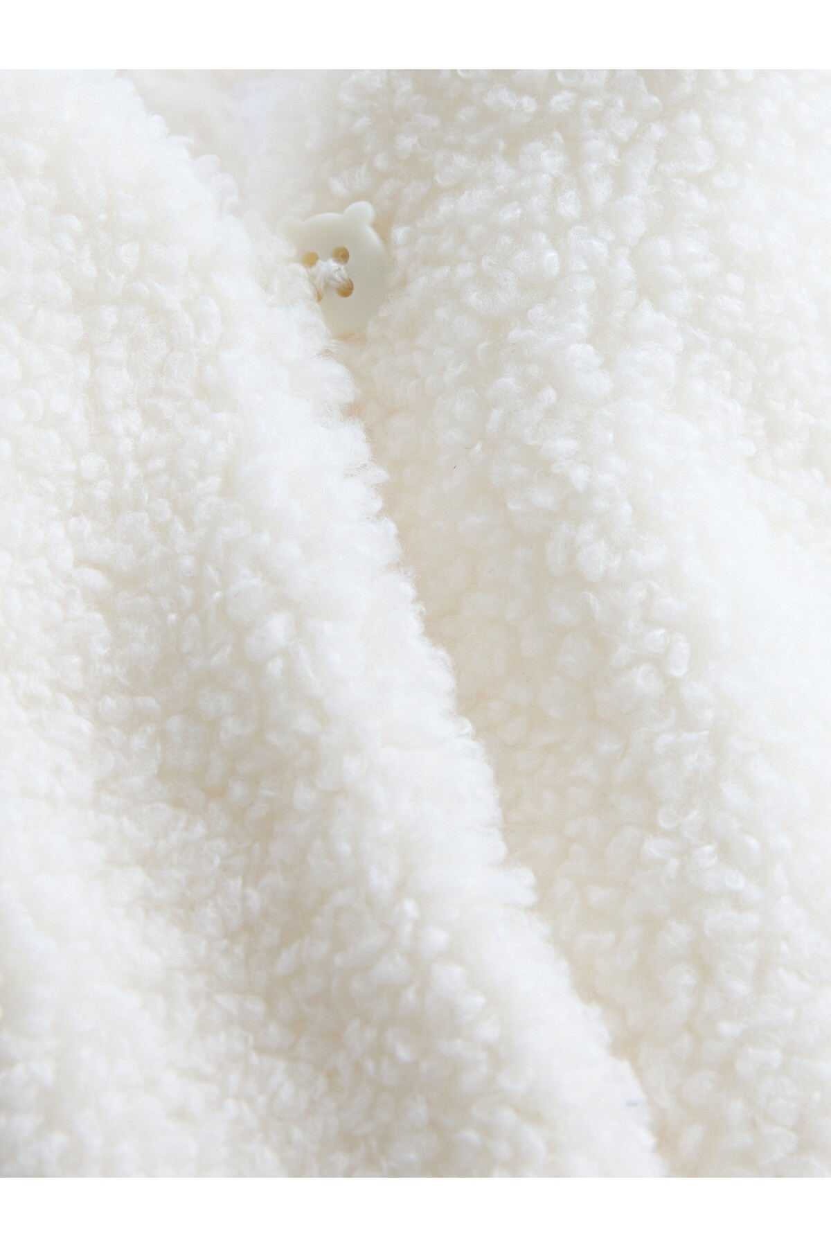 GAP Bebek Kırık Beyaz Sherpa Yelek fotoğrafı 2 (önizleme)