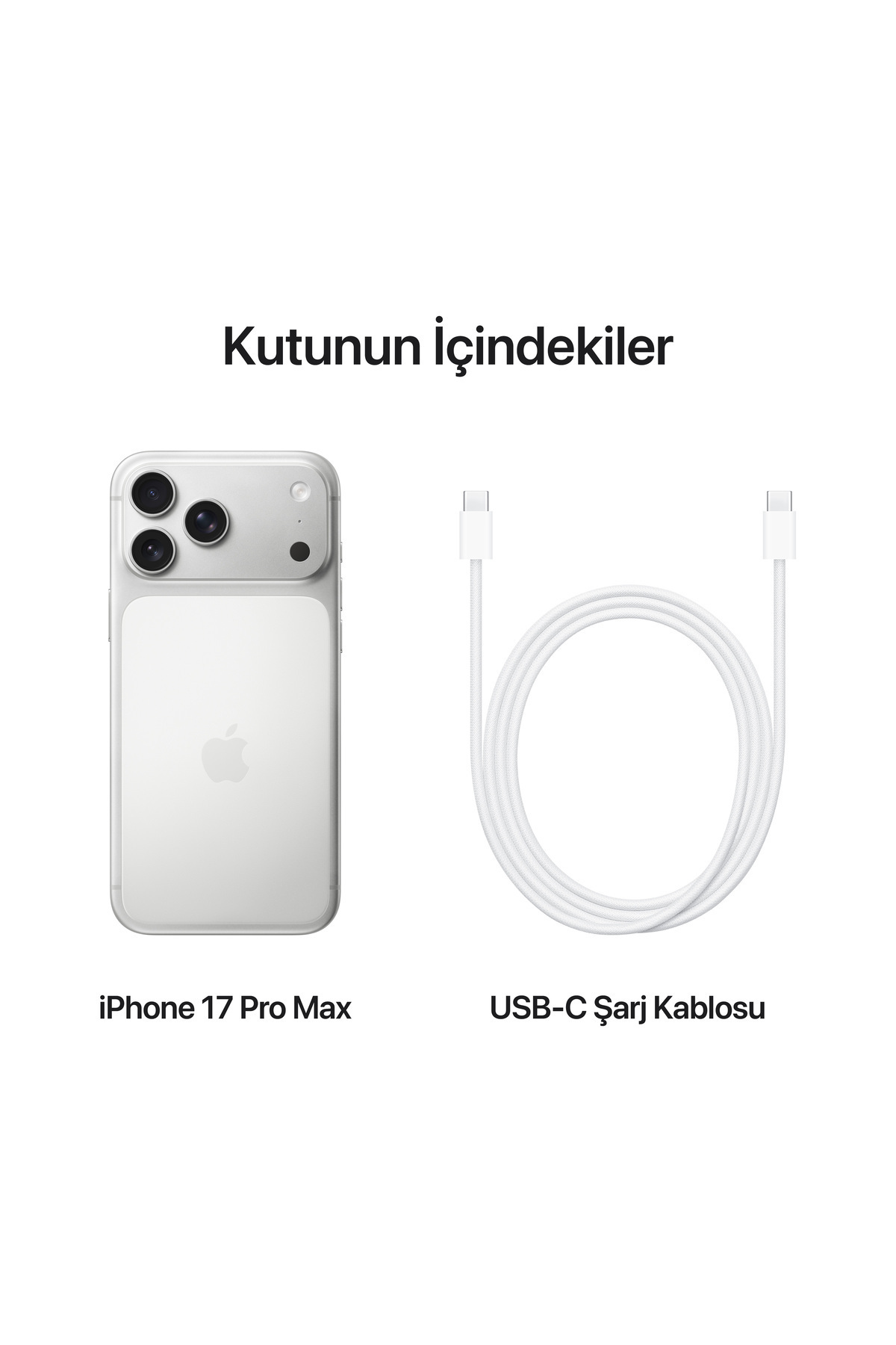 Apple iPhone 17 Pro Max 512GB Gümüş - Fiyatı