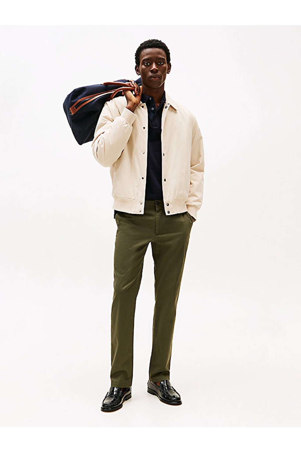 تامی هیلفیگر شلوار جین مردانه طرح دنتون مدل Structure