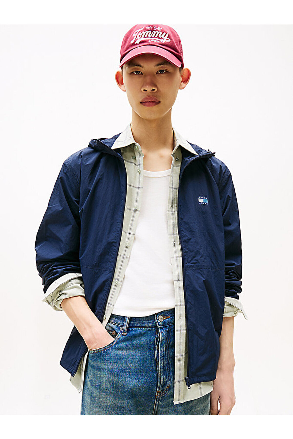 تامی هیلفیگر کاپشن بادگیر مردانه TJM شیکاگو