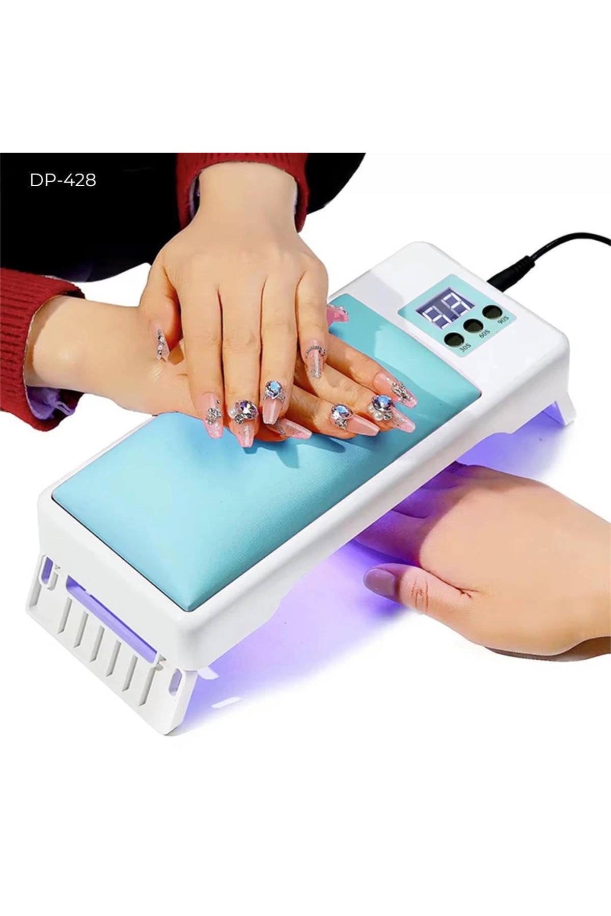 Epilons Dempower Uv Led Işıklı Oje Kurutucu Ve El Yastığı