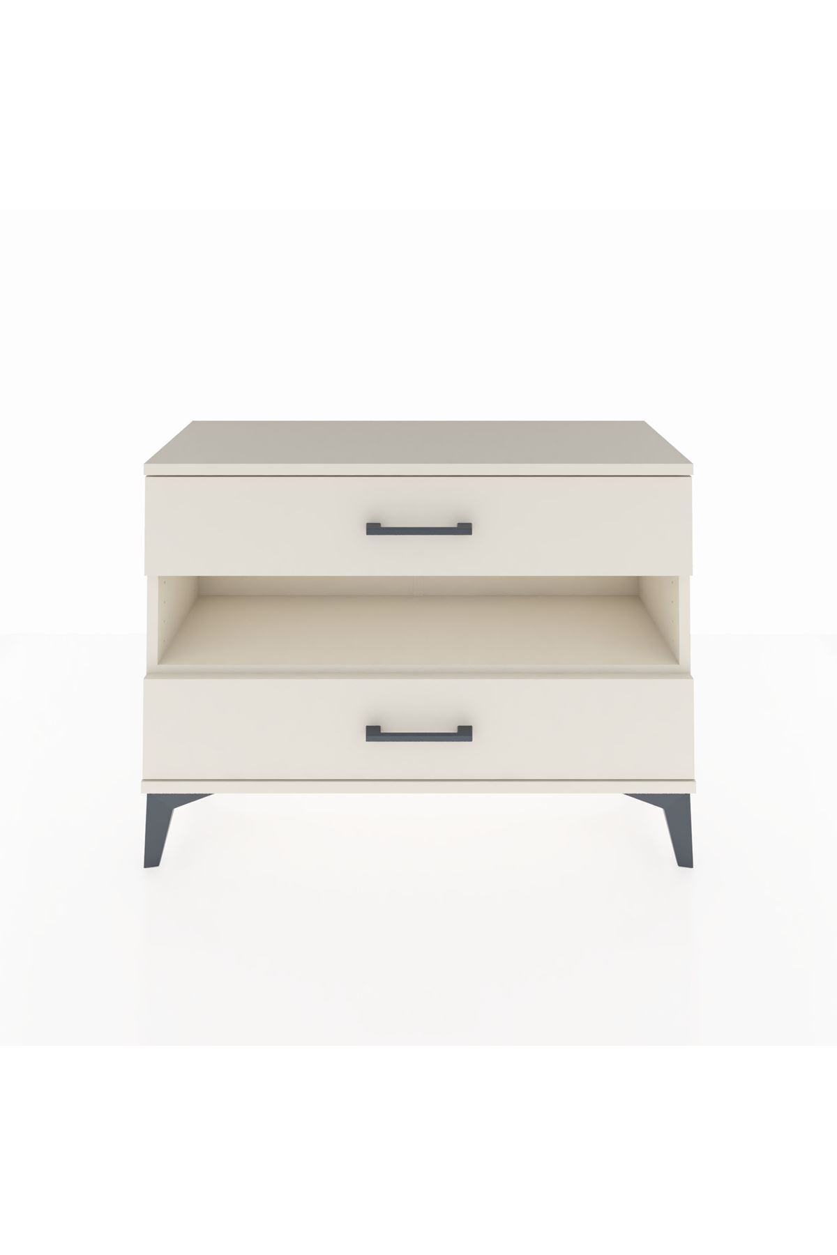 Dienni Arges Şifonyer Tek Raflı 2 Çekmeceli 88x30x64 Aytaşı-Aytaşı