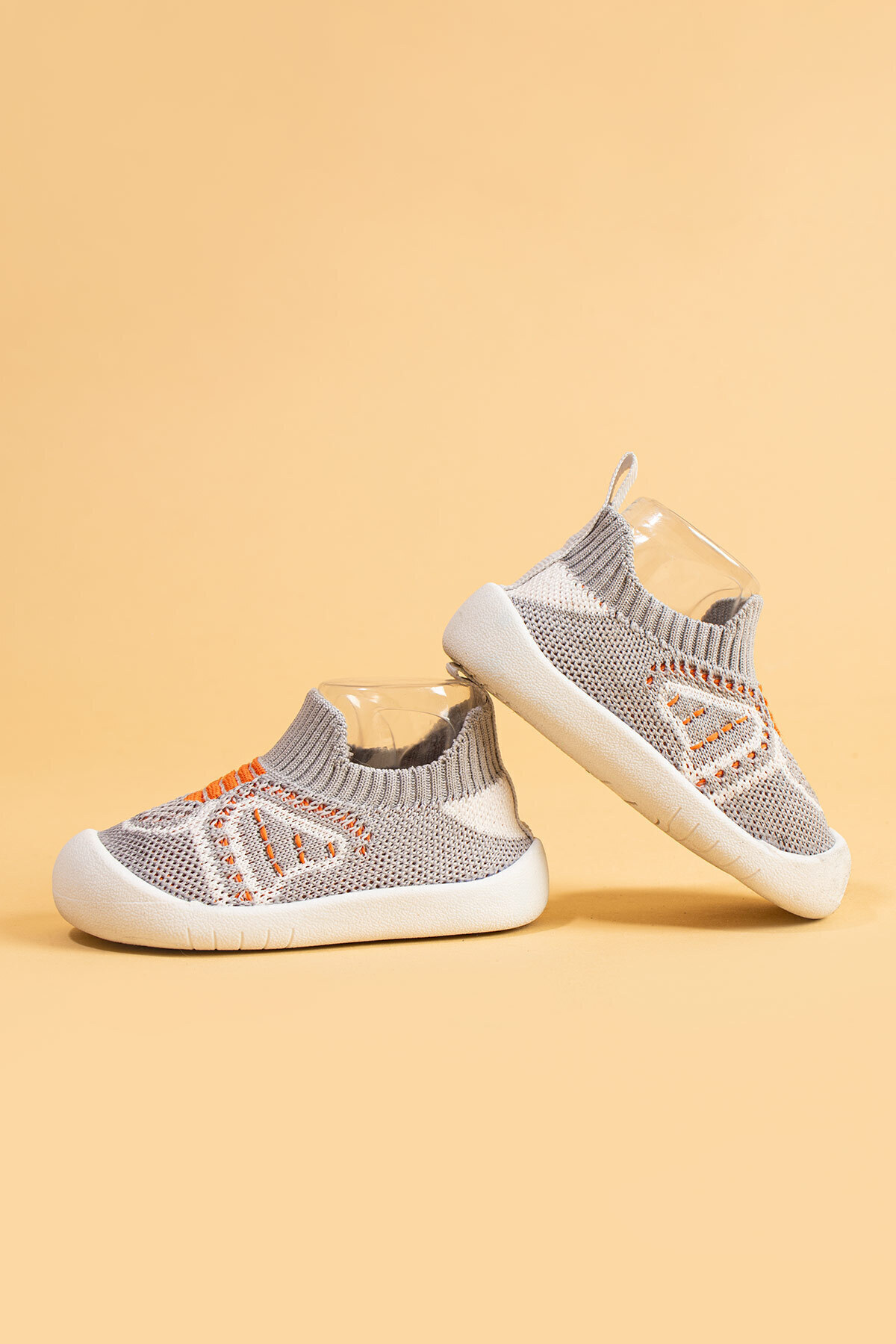 Mumenim Docol Çocuk Bebek Esnek, Rahat Ortopedik Taban Günlük Gri Ilk Adım Ayakkabısı Ve Çocuk Sneaker fotoğrafı 3 (önizleme)