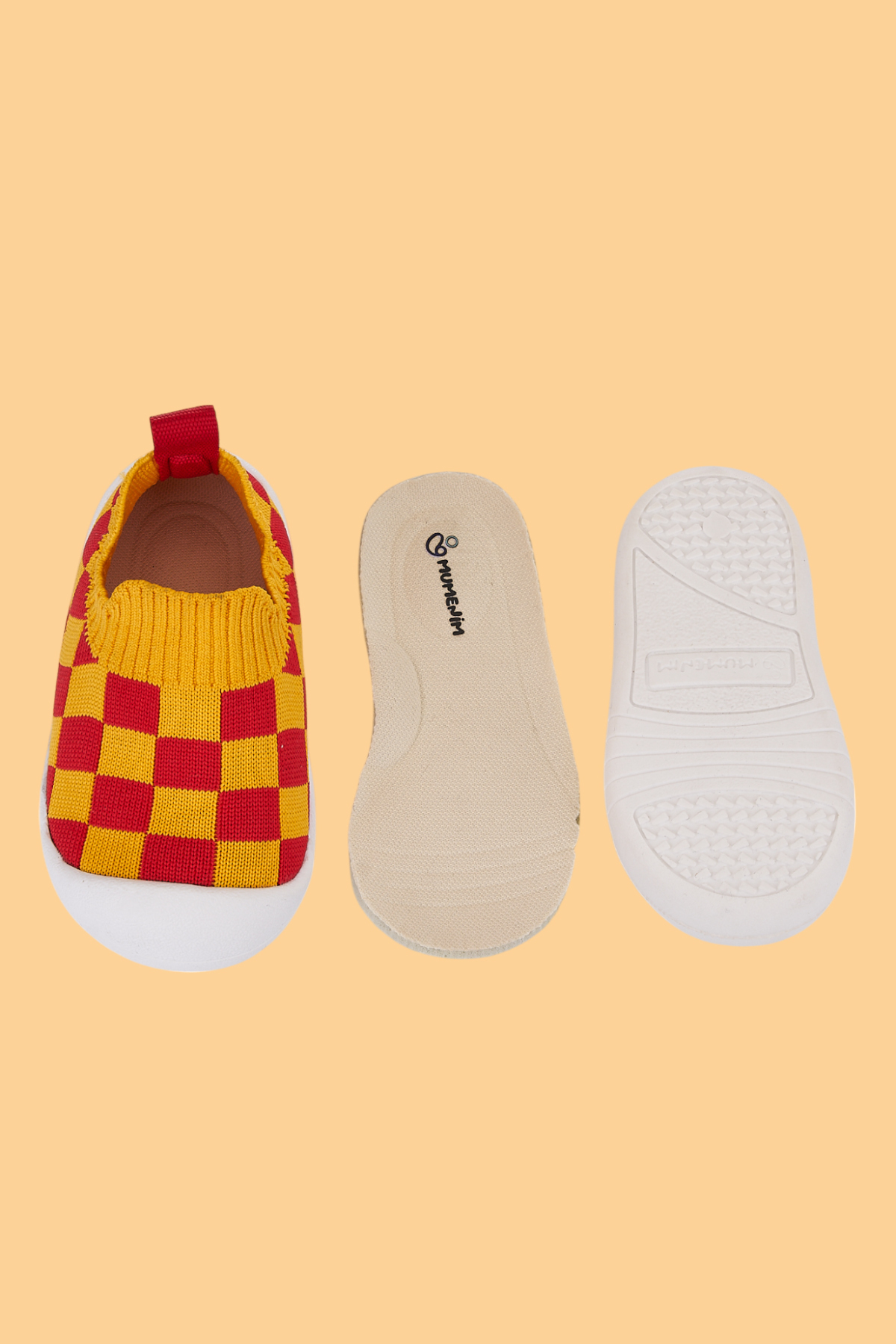 Mumenim Guula Unisex Bebek&Çocuk Bej-Vizon Rahat Kaydırmaz Ortopedik Taban İlk Adım Spor Ayakkabısı&Sneaker fotoğrafı 4 (önizleme)
