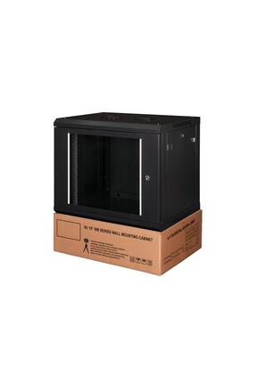 Lande - 9U 19" Duvar Tipi Rack Kabinet – Genişlik: 600 mm | Derinlik: 450 mm ...