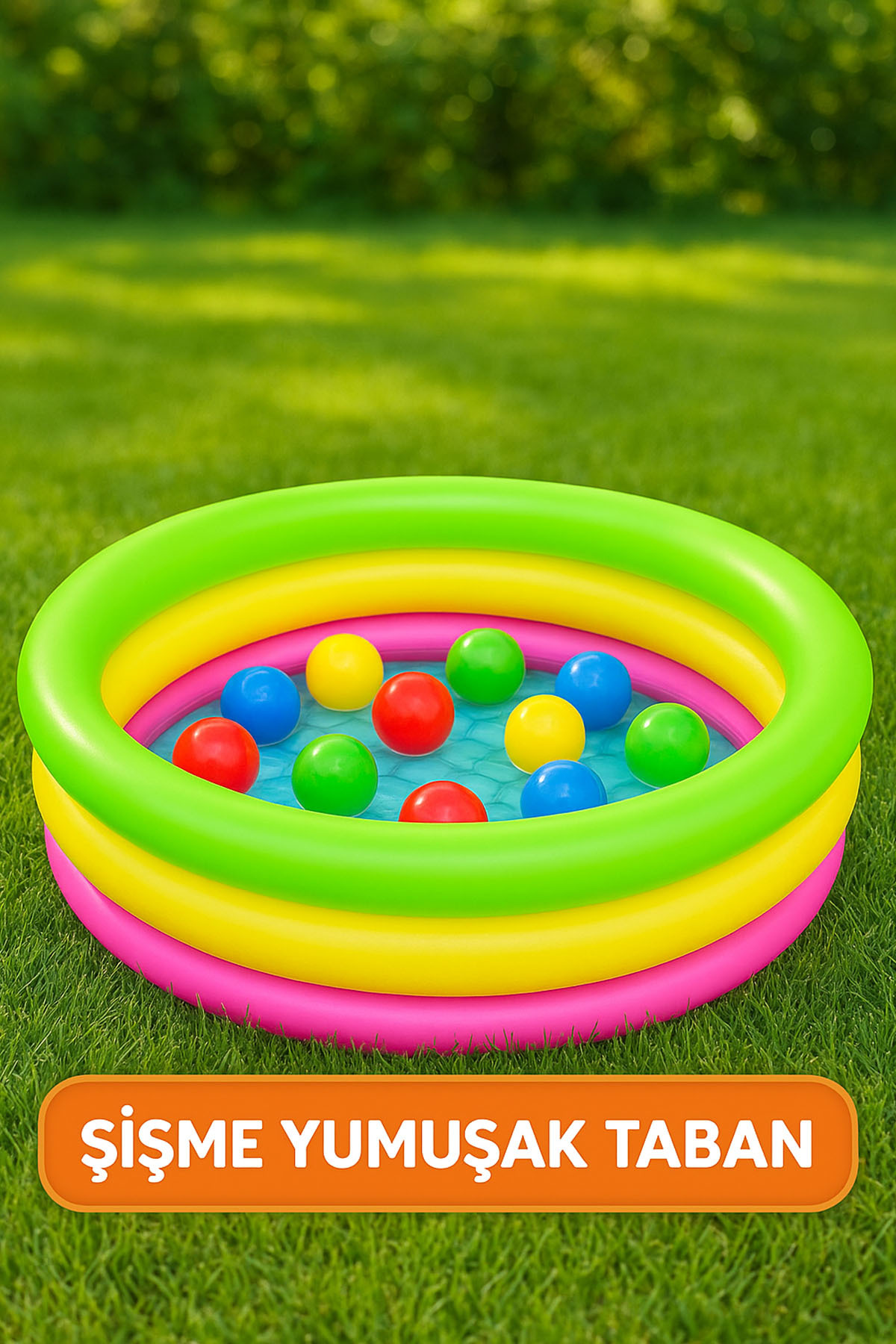 Bestway Bebek Havuzu 51128 Renkli 10 Adet Toplu Şişme Çocuk Havuzu Oyuncaklı 70cm x 24cm Hediyelik fotoğrafı 3 (önizleme)