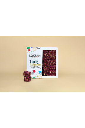 Genel Markalar Gül Yaprağı Kaplamalı Nar Aromalı Antep Fıstıklı Lokum 300 gr ...