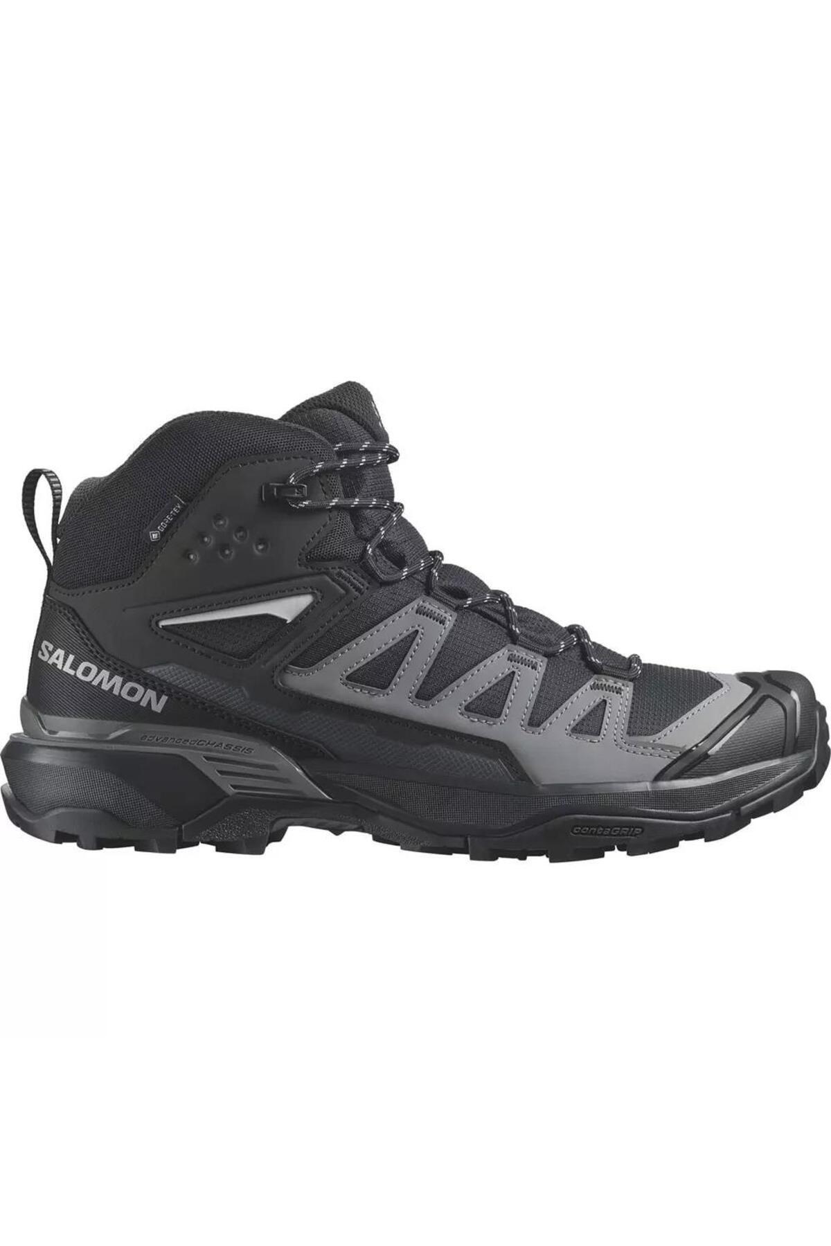 Salomon X-Ultra 360 Mıd Gtx Gore-Tex® Patika Tırmanış Erkek Outdoor Bot FÜME