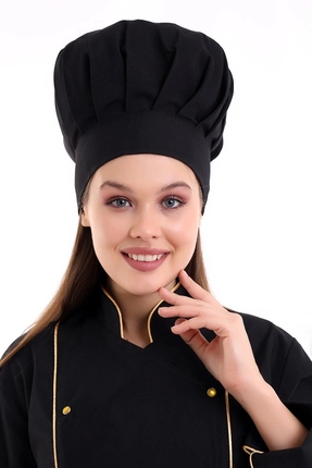 Bilenn Tekstil Mantar Kep - Siyah