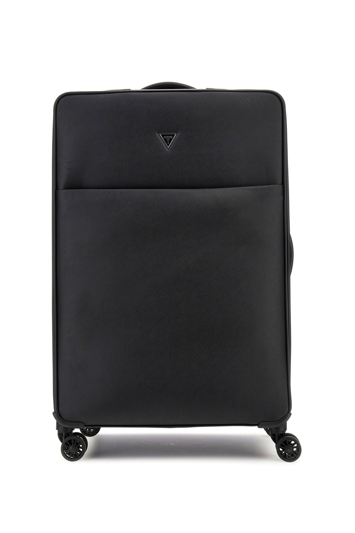 گس چمدان پارچه‌ای مشکی یونیسکس مدل NAPOLI LARGE SPINNER