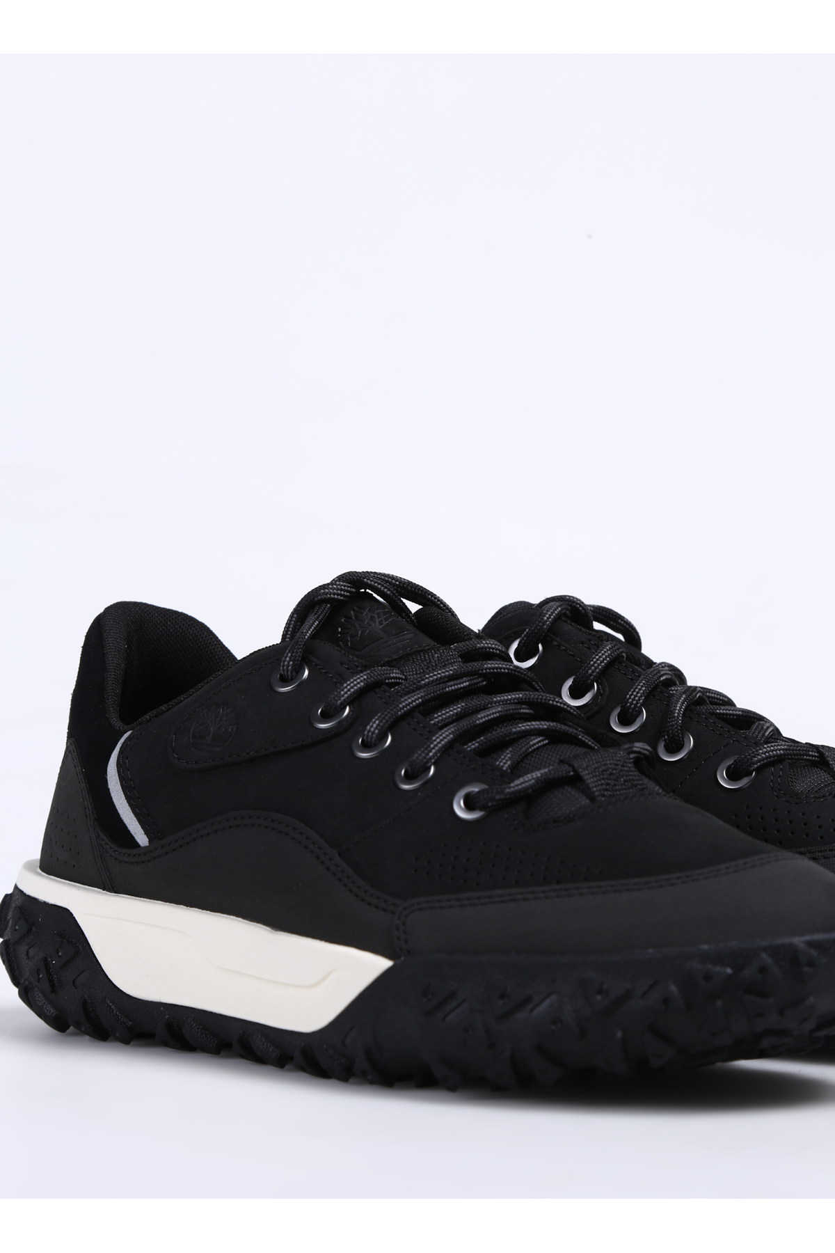 Timberland TB0A6A9VW051_LOW LACE UP HIKING Siyah Deri Erkek Outdoor Ayakkabısı görsel 5