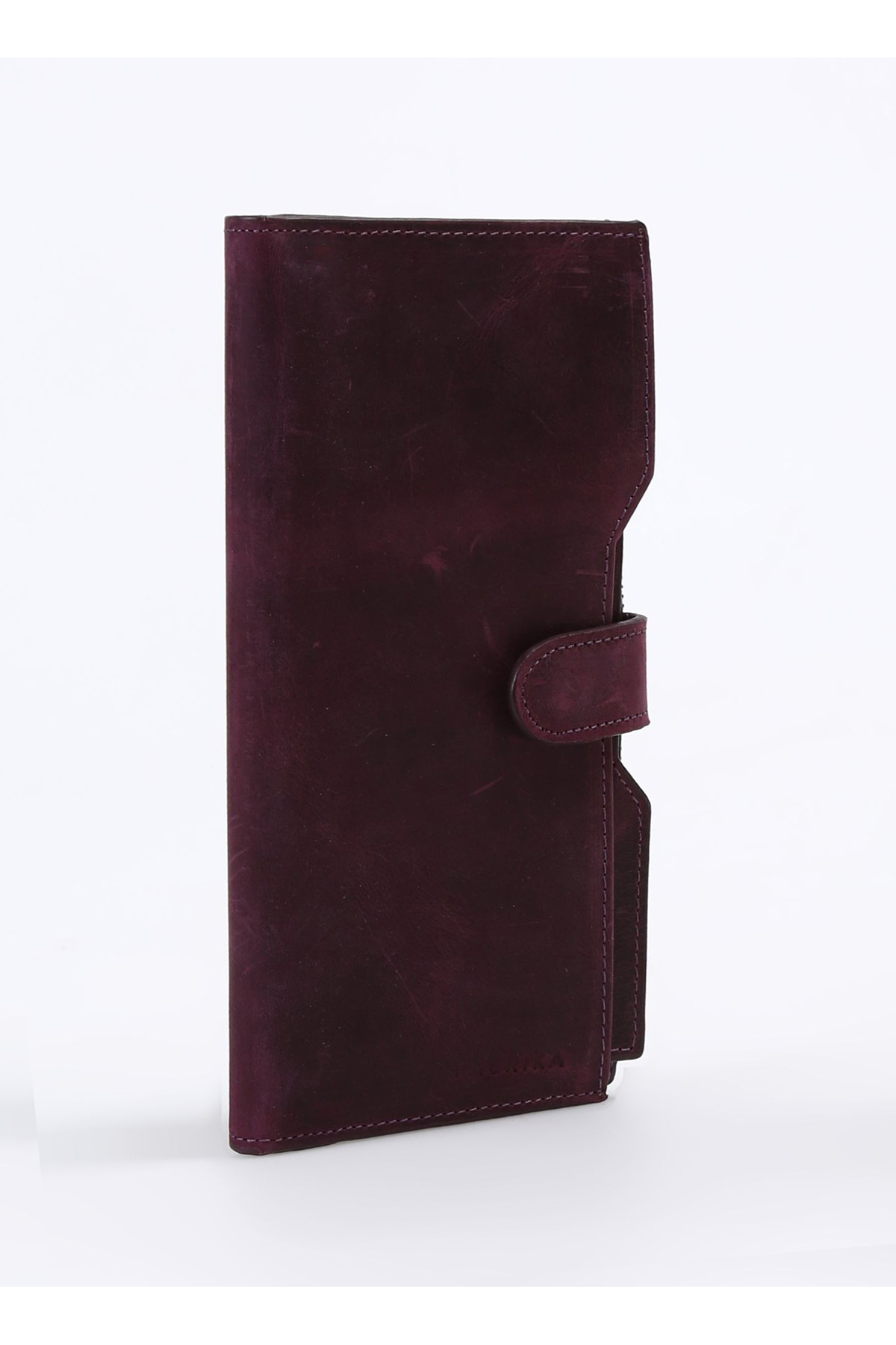 Fabrika Mor Kadın 10x19x2 cm Deri Cüzdan Frk 501 Flt görsel 2