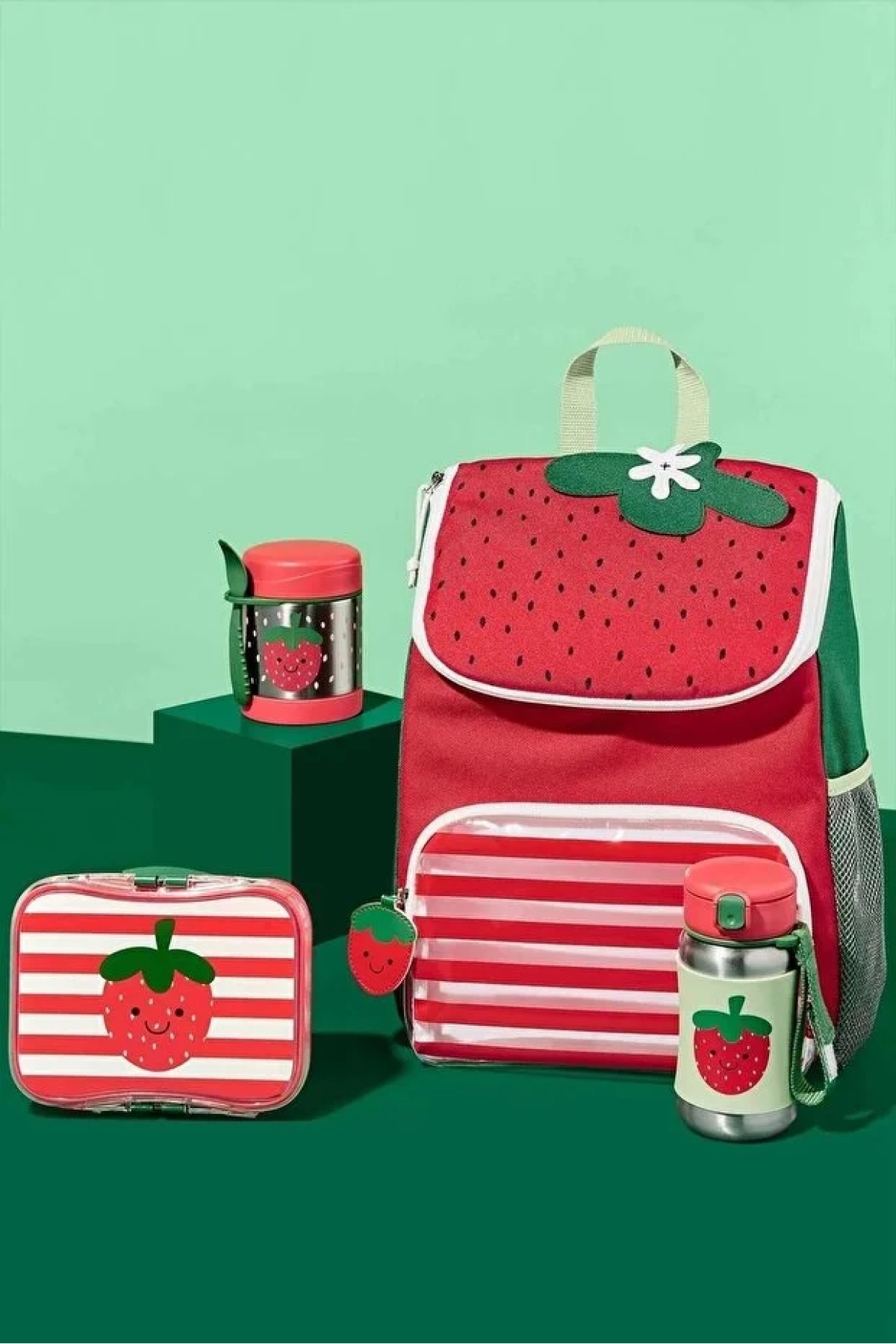 Skip Hop Zoo Paslanmaz Çelik Termos 325 Ml Çilek fotoğrafı 5 (önizleme)