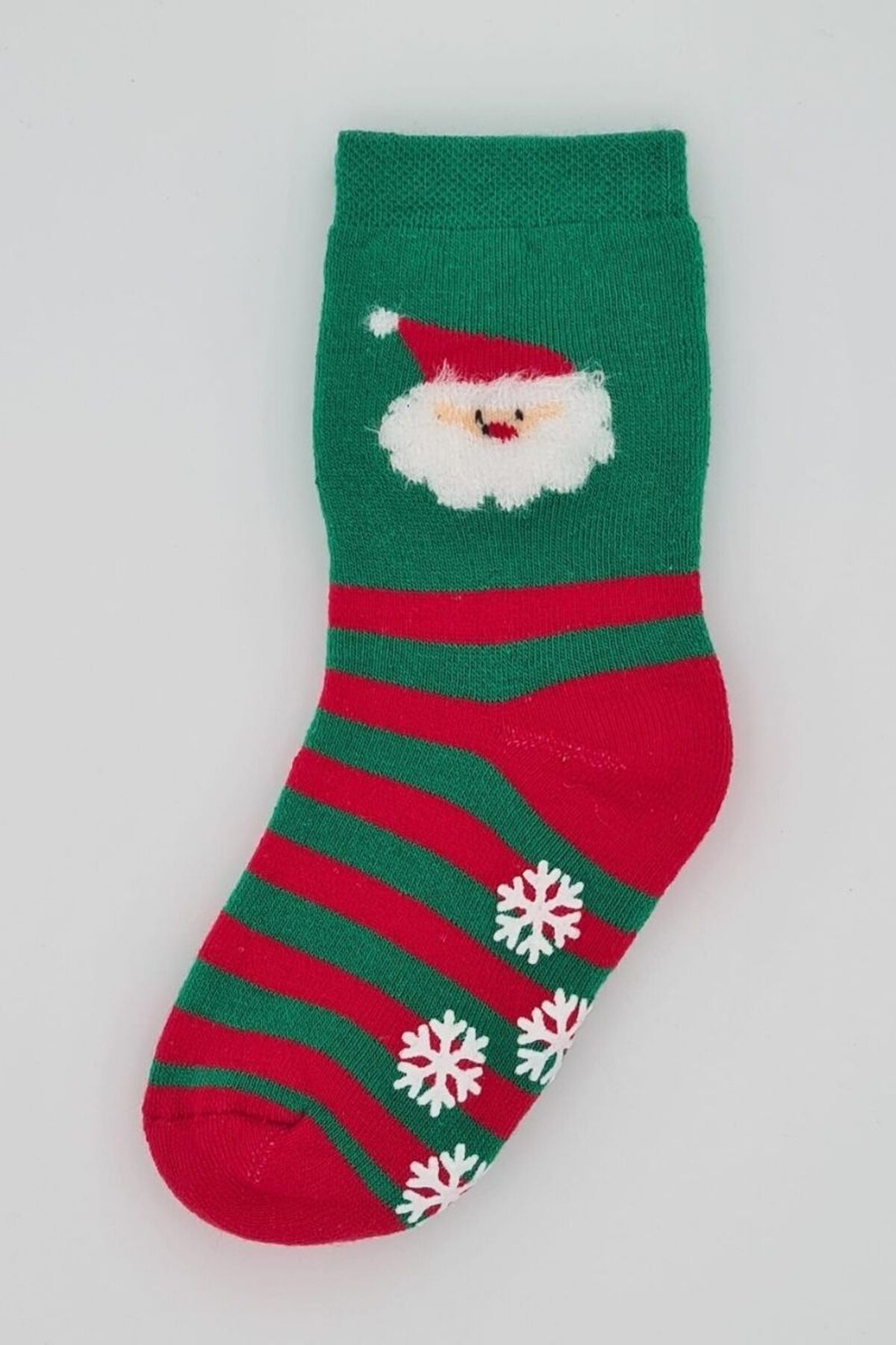 Defne Baby 3 Çift Havlu Pamuklu Kışlık Yılbaşı Desenli Unisex Çocuk Ve Bebek Soket Çorap fotoğrafı 3 (önizleme)