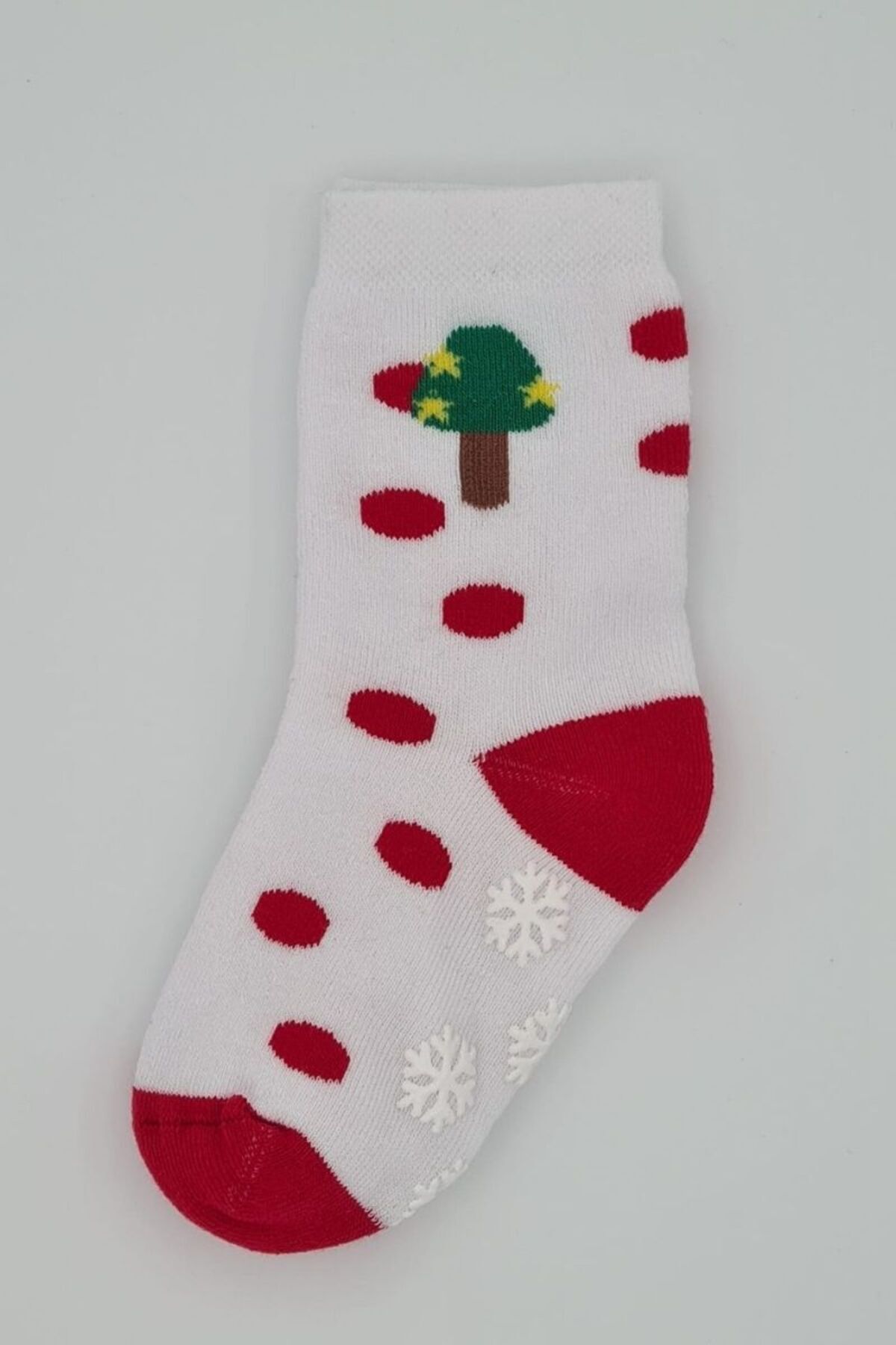 Defne Baby 3 Çift Havlu Pamuklu Kışlık Yılbaşı Desenli Unisex Çocuk Ve Bebek Soket Çorap fotoğrafı 2 (önizleme)