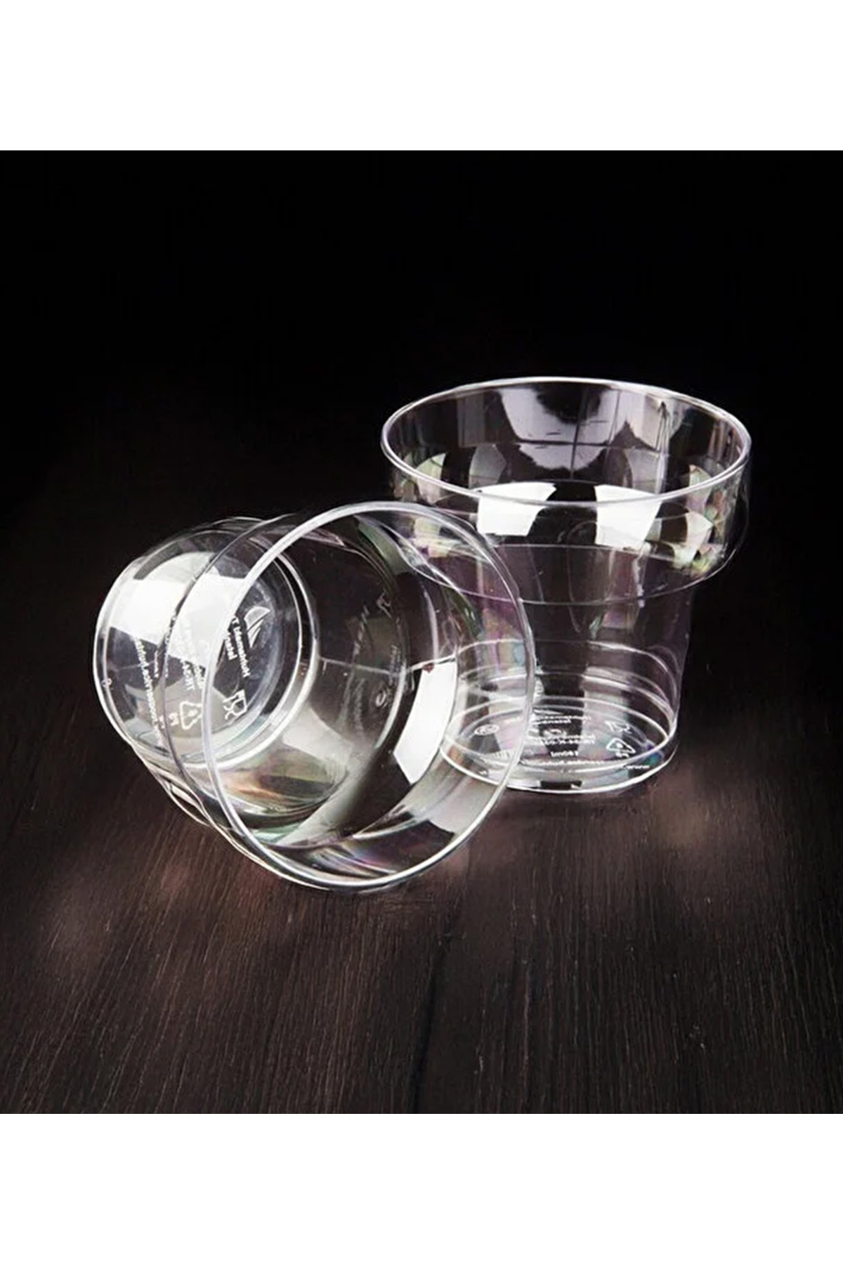 Lüx Kristal Bardak 100 Adet — Koksal Pack — Plastik Bardak (3)