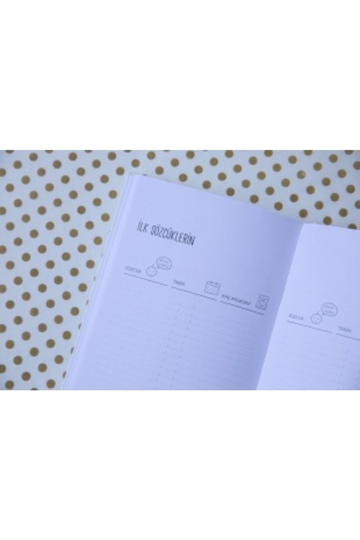 BeyazBirKutu Your Story Baby Journal Set - Anne Ve Bebek Günlüğü/anı Defteri fotoğrafı 7 (önizleme)