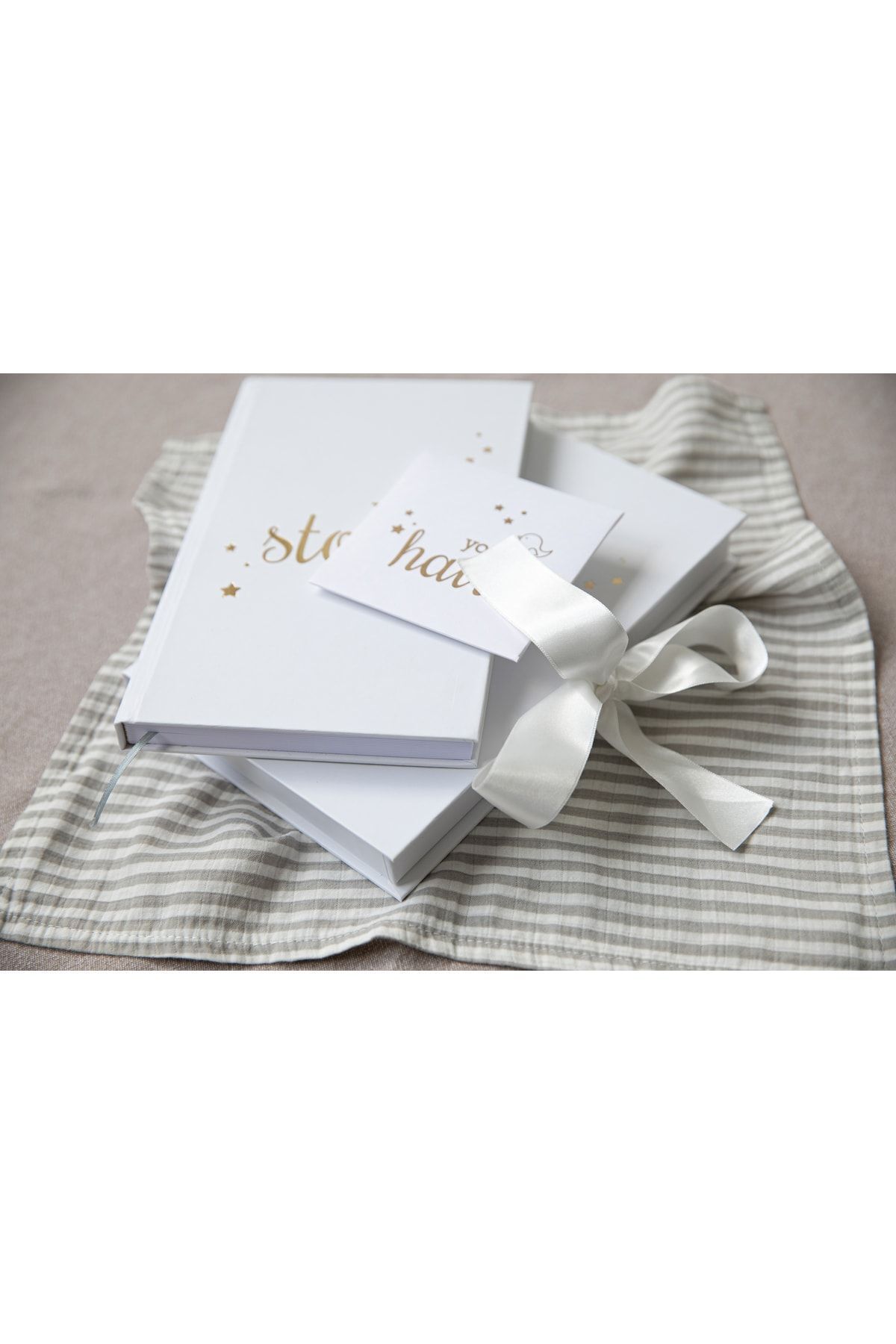 BeyazBirKutu Your Story Baby Journal Set - Anne Ve Bebek Günlüğü/anı Defteri fotoğrafı 6 (önizleme)