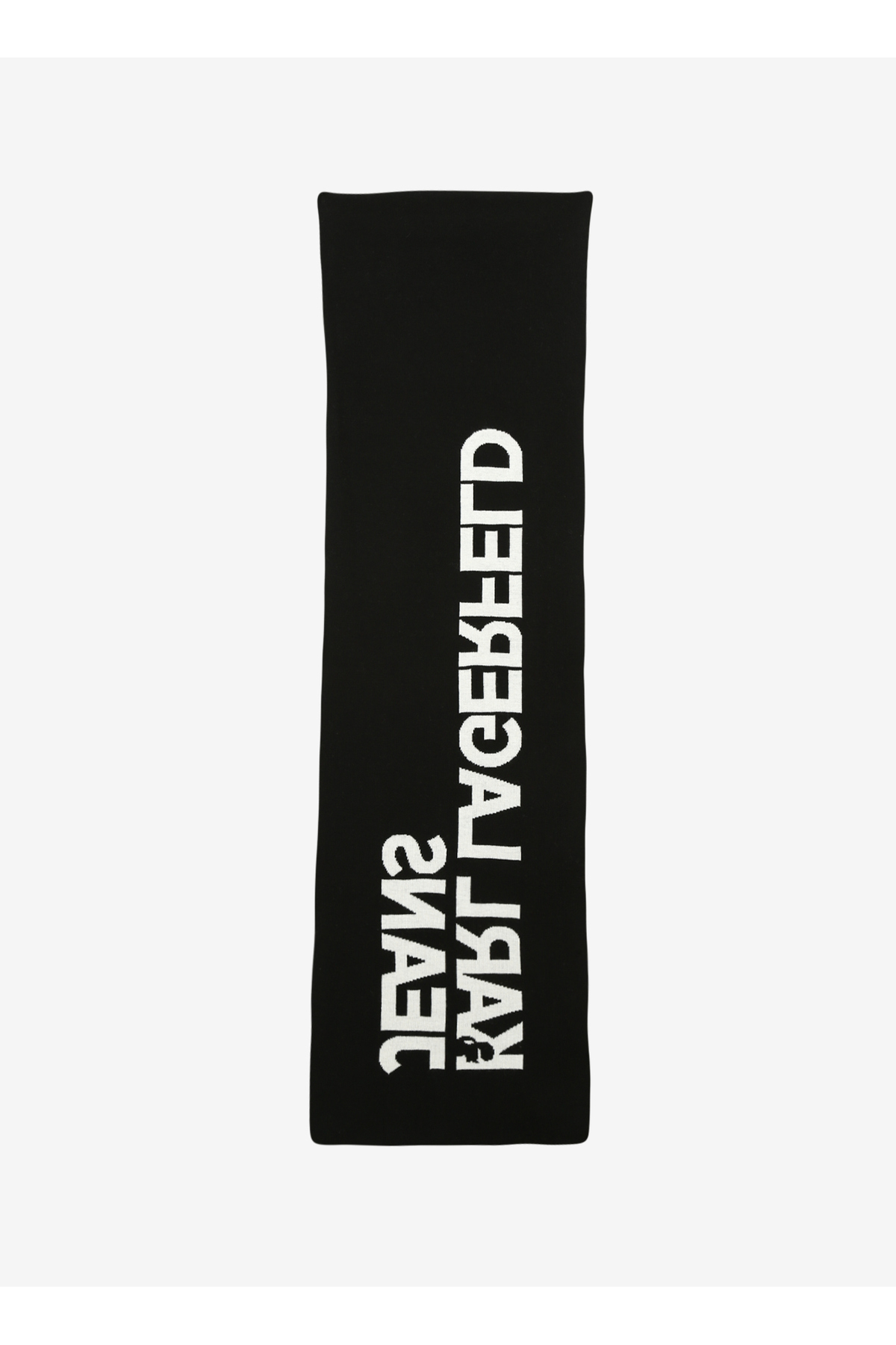 Karl Lagerfeld Jeans Beyaz Erkek Atkı 236D3301_KNITTED LOGO SCARF